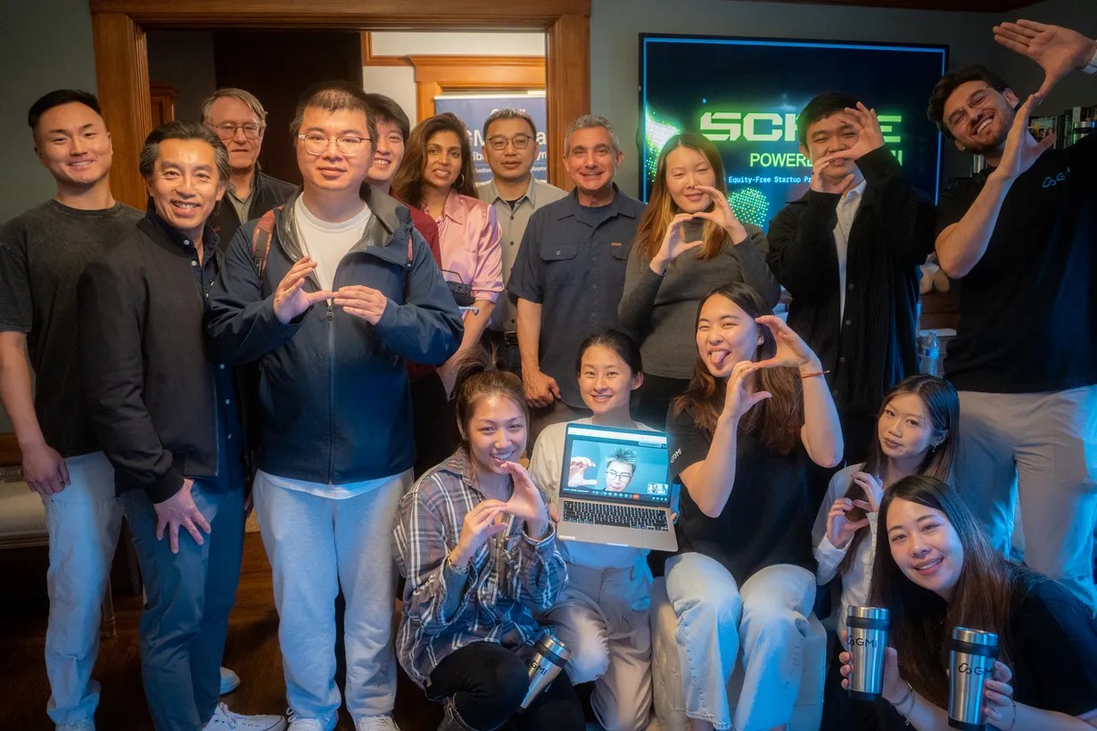 SCALE founders, mentors and team together