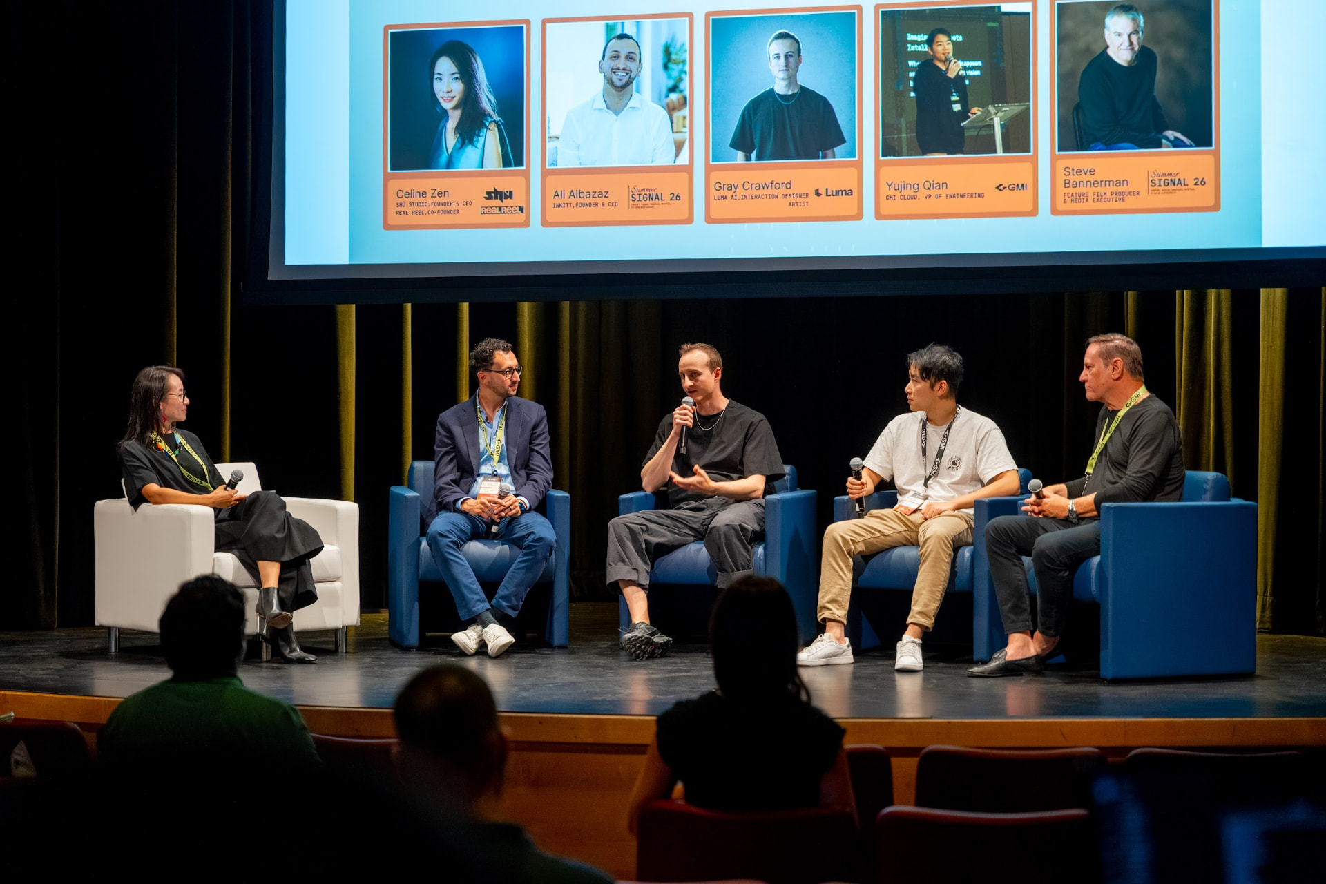 The Hollywood and AI-native entertainment panel in the Convergence chapter